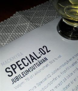 Mackmyra Special 02 "Jubileumsutgåvan" 50,6%