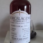 Bergslagens Private Cask (nr 202), Peated Sherry 60%