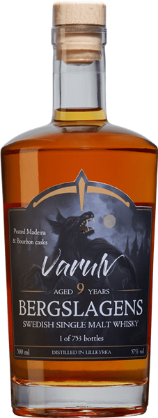 Bergslagens Varulv (Väsenserien II) Svensk Single Malt Whisky 57%