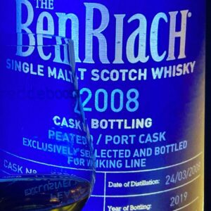 BenRiach 2008 Single Cask Peated / Port Cask #2254 / Viking Line 11 yo 59,8%