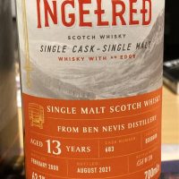 Ingelred Ben Nevis Bourbon Cask #683 13 Years, 2008 62,1%