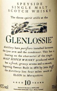 Glenlossie 10 yo 43%