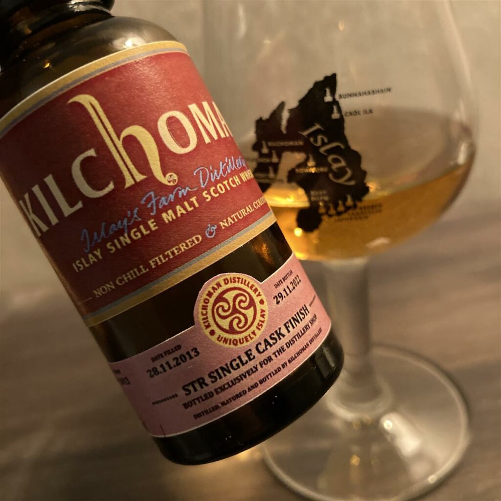 Kilchoman STR Single Cask Finish 834/2013 (for The Distillery Shop) 55%