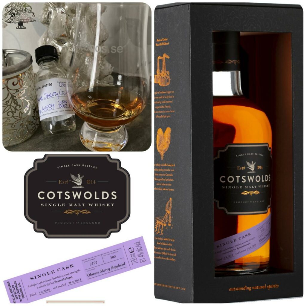 Cotswold Oloroso Sherry Cask (2018) 61,4%