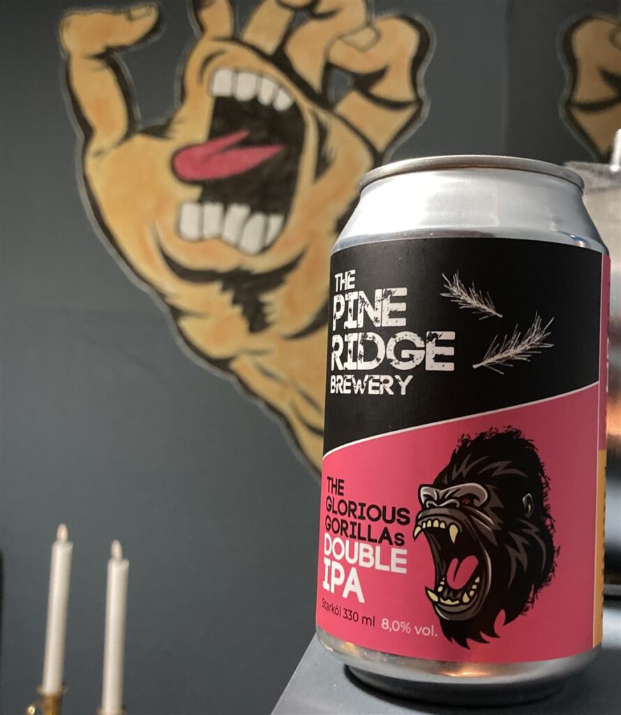 The Pine Ridge Brewery The Glorious Gorillas Double IPA 8%