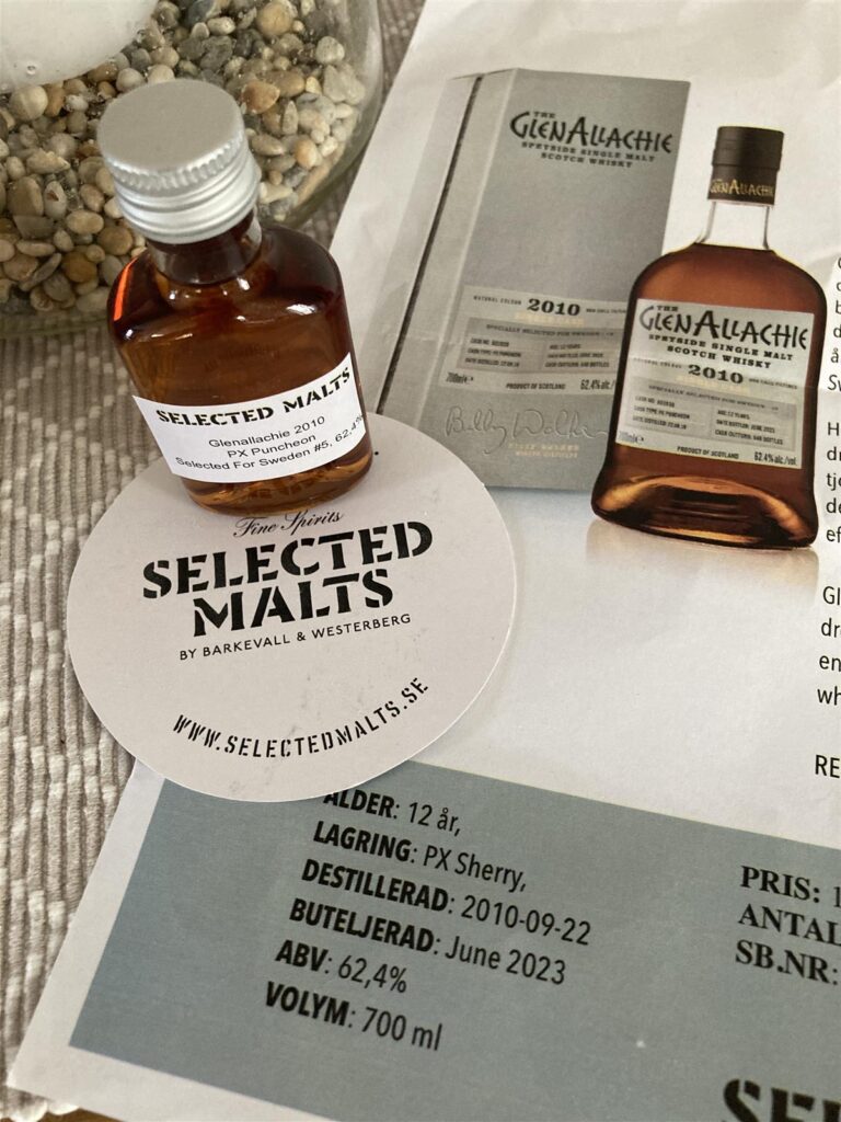 Selected Malts The Glenallachie PX Selected for Sweden #5 12 Yo 2010 62,4%