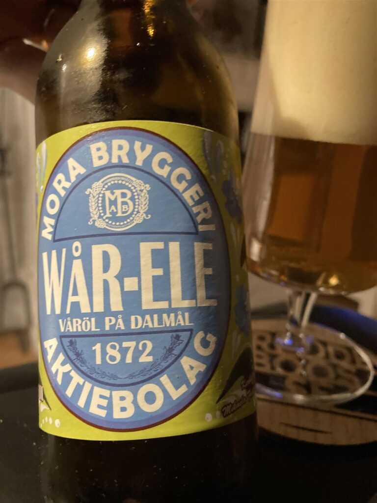 Wår-ele Våröl på Dalmål (Mora Bryggeri) 5%