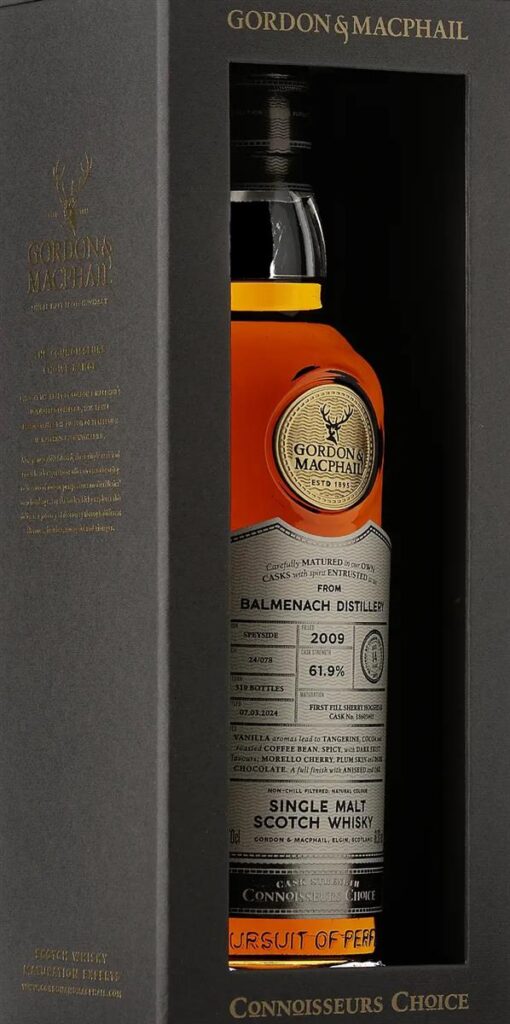 Balmenach 2009 First Fill Sherry Hogshead Connoisseurs Choice 14 Yo 61,9%