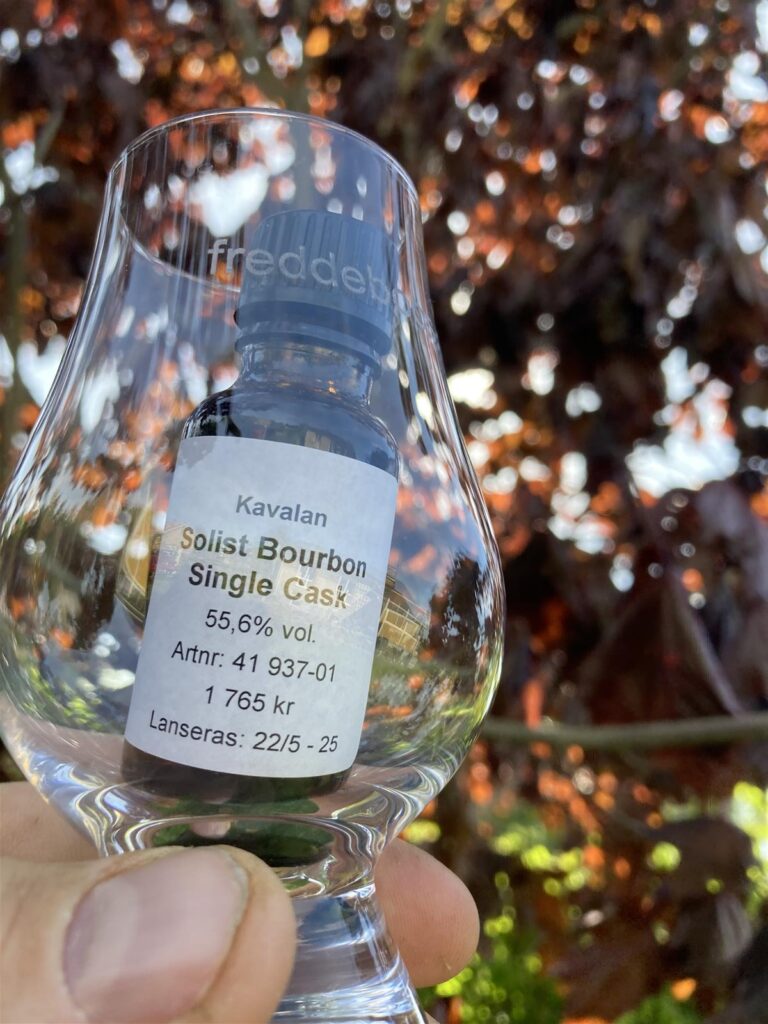 Kavalan Solist Single Cask Strength Ex Bourbon (2025) 55,6%